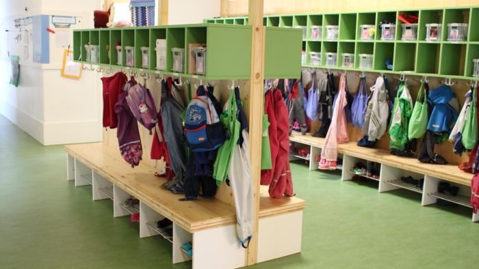 Elzwiesen Kindergarten_Garderobe