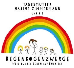 Logo der Tagesmutter Nadine Zimmermann und die Regenbogenzwerge