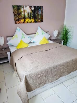 Schlafzimmer der Ferienwohnung Schlafzimmer der Ferienwohnung